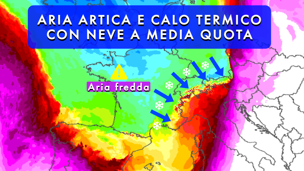 Martedì Affondo Di Aria Artica E Crollo Della Quota Neve, Ma Nel Fine ...